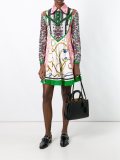 multi print shirt dress