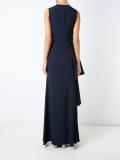 ruffled long dress
