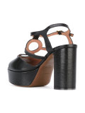 platform heel sandals