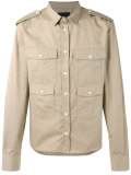 pocketed shirt jacket