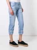 bandana print jeans