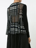 printed cardigan 