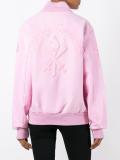 logo patch bomber jacket