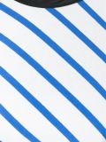 diagonal stripe knit top