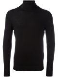 ribbed roll neck jumper