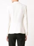 one button tuxedo blazer