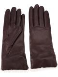 contrasting trim gloves