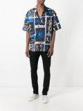 Greek art print shirt 