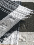 checked scarf