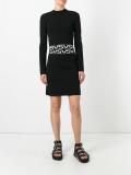 logo intarsia sweater