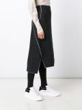 A-line midi skirt