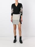 printed sleeve jumper