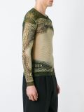 printed slim fit top