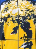face print T-shirt