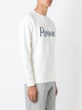 Parisien print sweatshirt