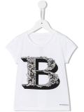 'B' printed T-shirt