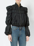 ruffled lightweight jacket