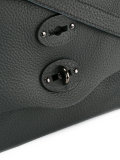 studded trim tote bag