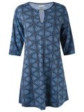 printed tunic dress