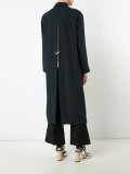 slit back duster coat 