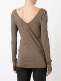 thumbhole slim-fit T-shirt