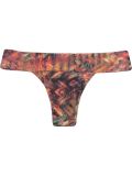 printed bikini bottoms