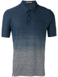 gradient effect polo shirt