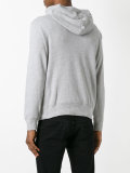 embroidered logo hoodie 