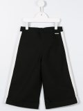 contrast piped trousers