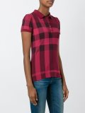 checked polo shirt