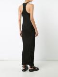 long sleeveless dress 