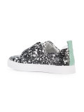 patterned slip-on sneakers