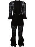floral lace jumpsuit