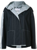 hooded anorak coat 