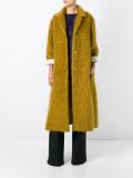 textured long coat