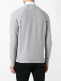 ribbed trim sweatshirt 