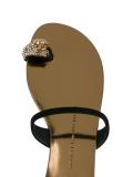 crystal embellished sandals 