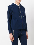 zipped hoodie