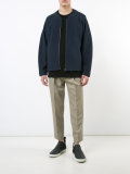 Fleecy Lined zipped sweatshirt
