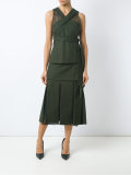 panelled skirt
