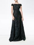 Gildon off-shoulder cloque gown