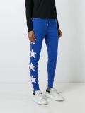 patched stars track pants