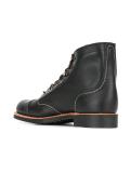 angled brogue detail boots