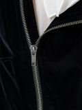 velvet biker jacket