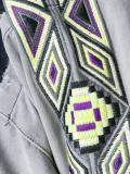 刺绣牛仔和服上衣