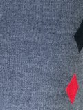diamond intarsia jumper 