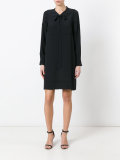 pussy bow shirt dress