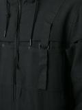 zipped hooded jacket 