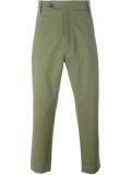 'Deep George' tapered trousers
