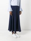 side split midi skirt